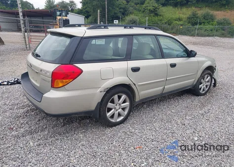 2007 Subaru Outback Outback 2.5I z USA, uszkodzony, nr VIN 4S4BP61C577342069